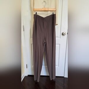 Elegant Eileen Fisher 3x Women's Dark Taupe  Pants for Work or Play